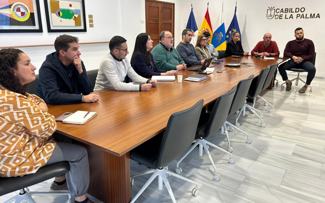 INVOLCAN REFUERZA CON LOS AYUNTAMIENTOS DE LA ISLA DE LA PALMA LA CULTURA DE LA PREVENCIÓN