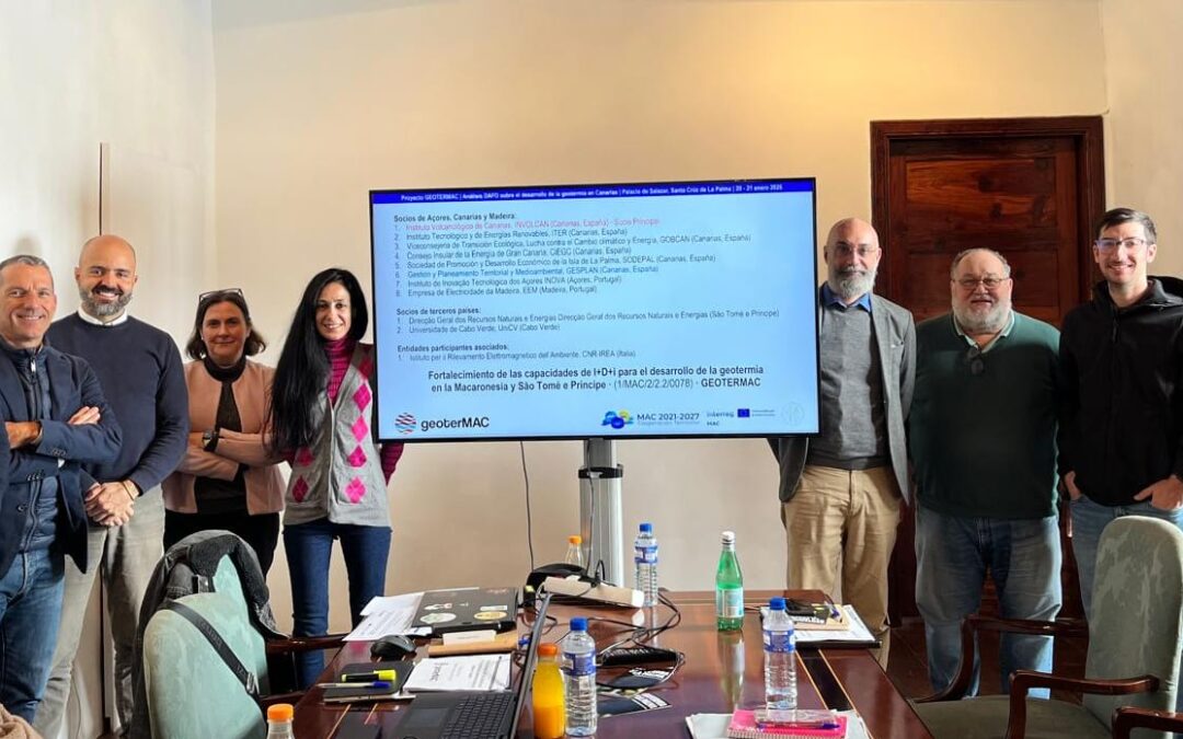 JORNADAS DAFO SOBRE EL DESARROLLO DE LA GEOTERMIA EN CANARIAS REÚNEN A EXPERTOS Y SOCIOS DEL PROYECTO GEOTERMAC